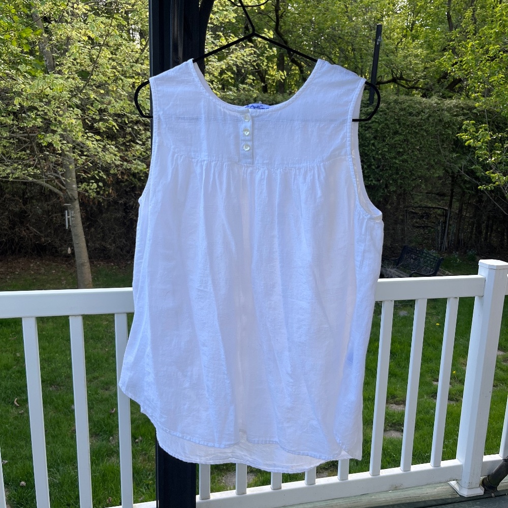 April Cornell babydoll tank top